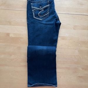 Silver Suki Fluid jeans